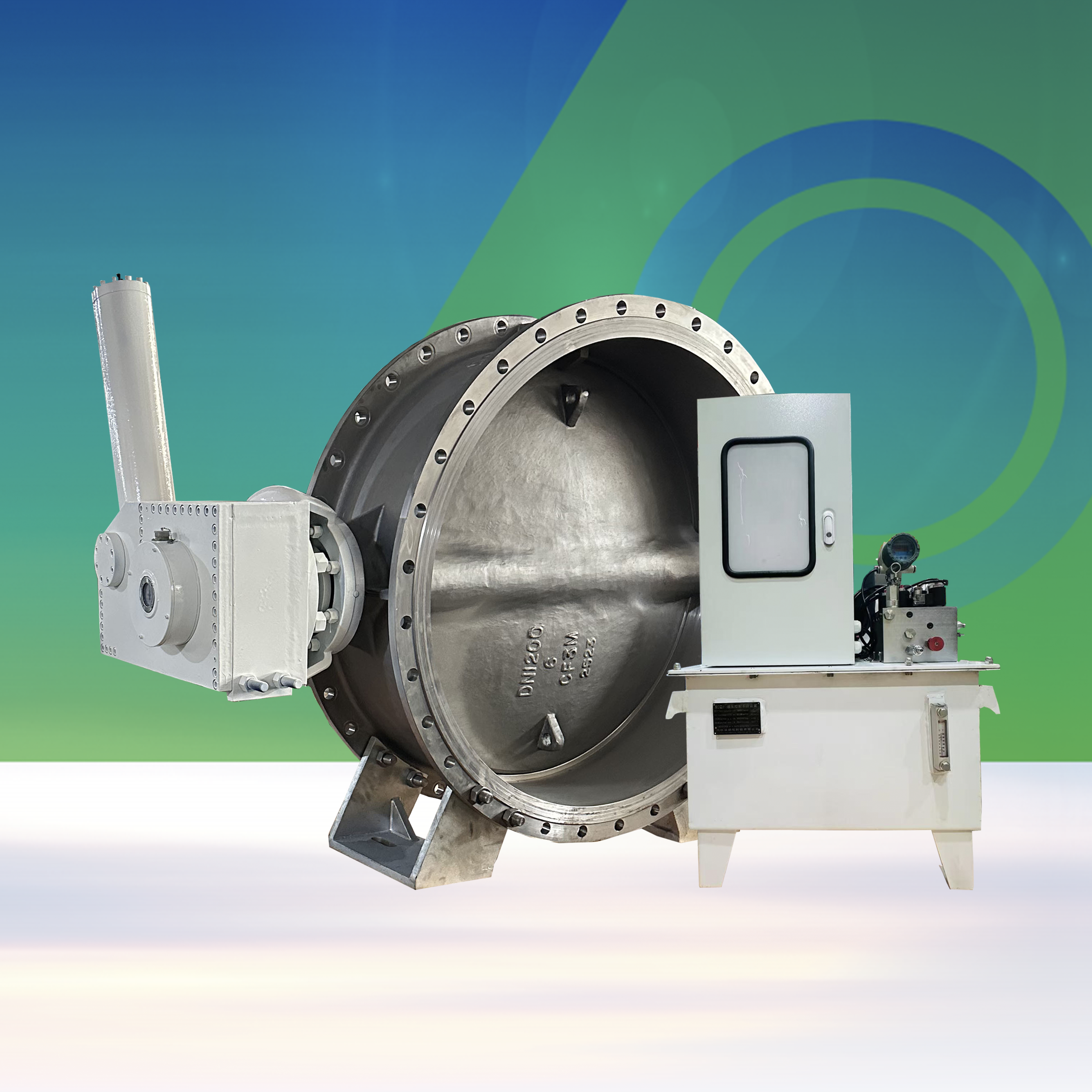 蓄能式液控緩閉止回蝶閥